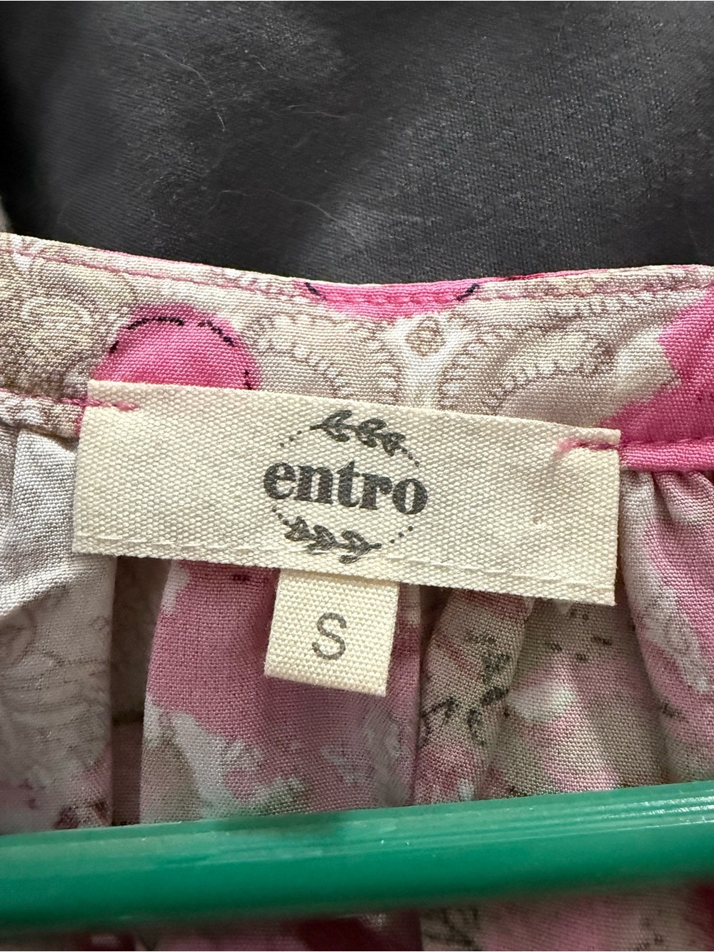 entro Pink Floral Girls' Skirt - Small